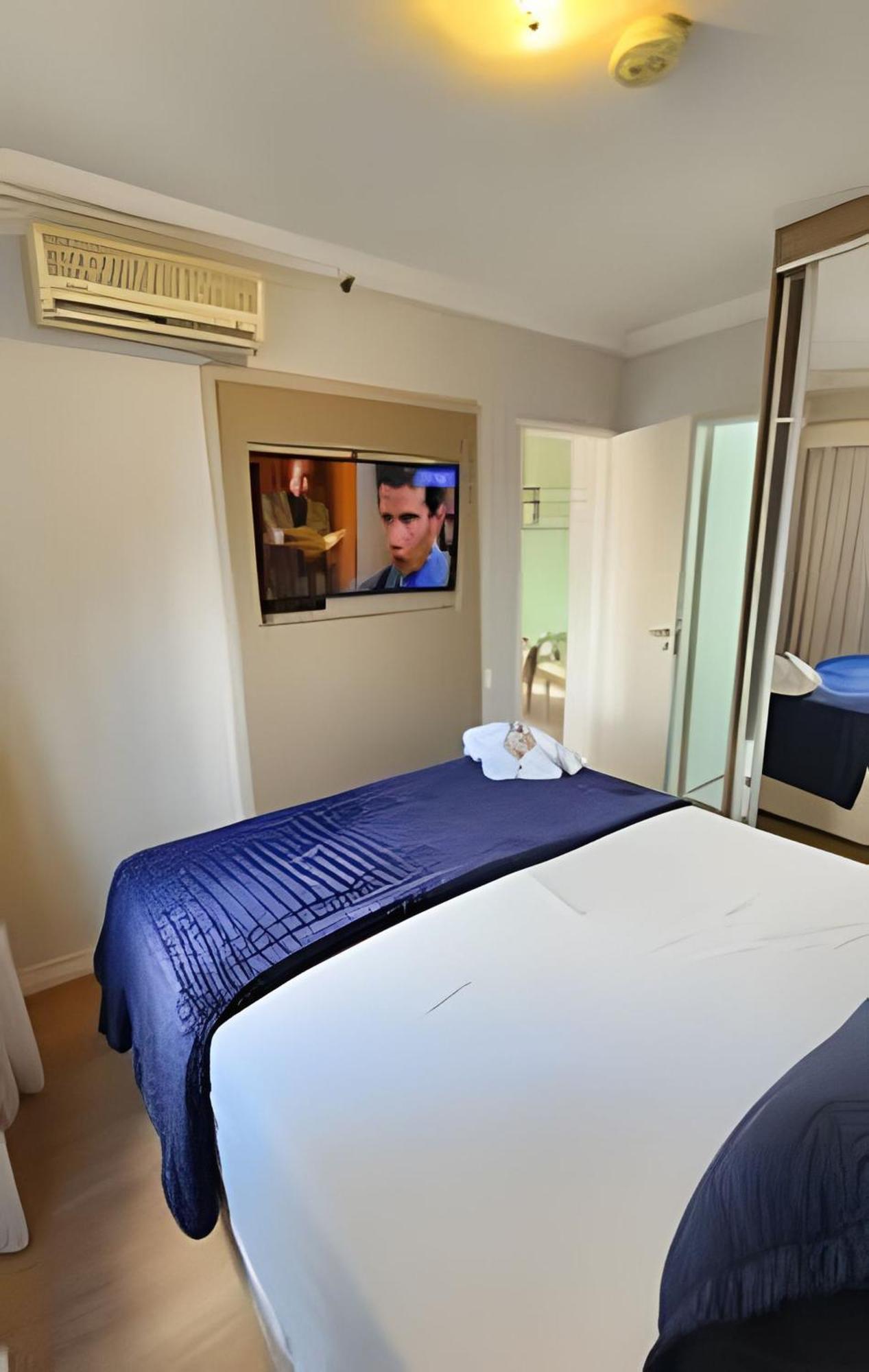 Hotel Flat Palace Com Cozinha E Sacada *