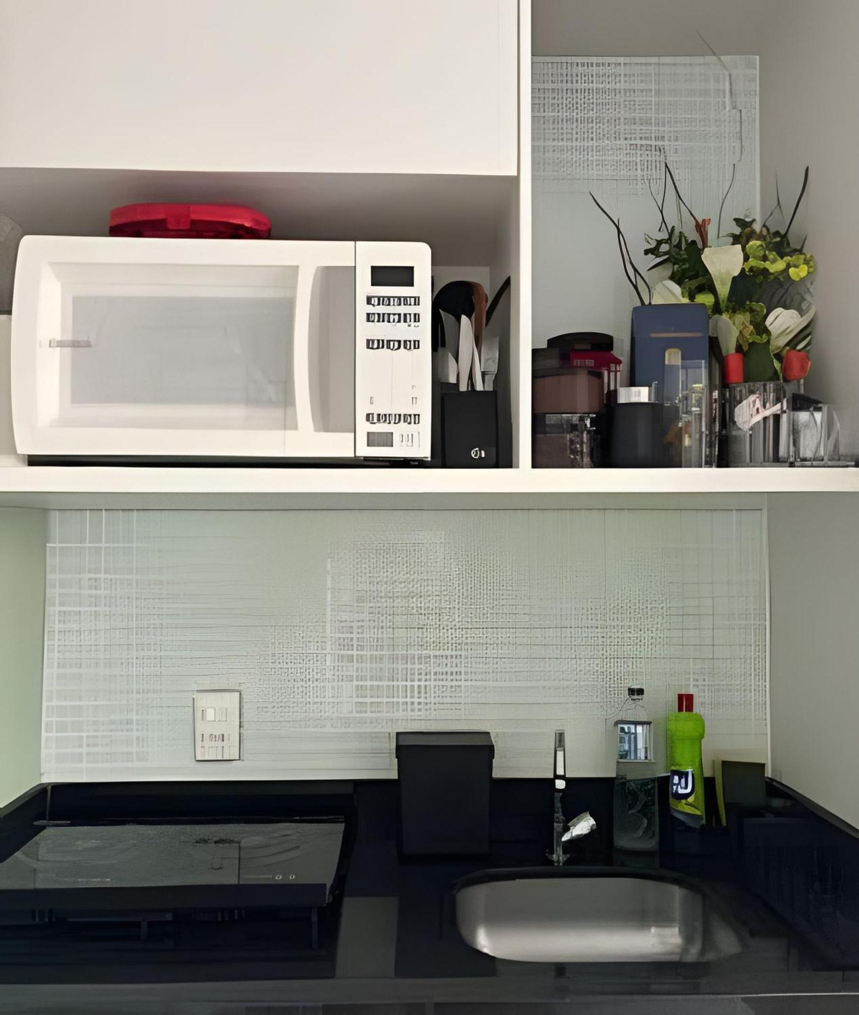 Flat Palace Com Cozinha E Sacada * São Paulo